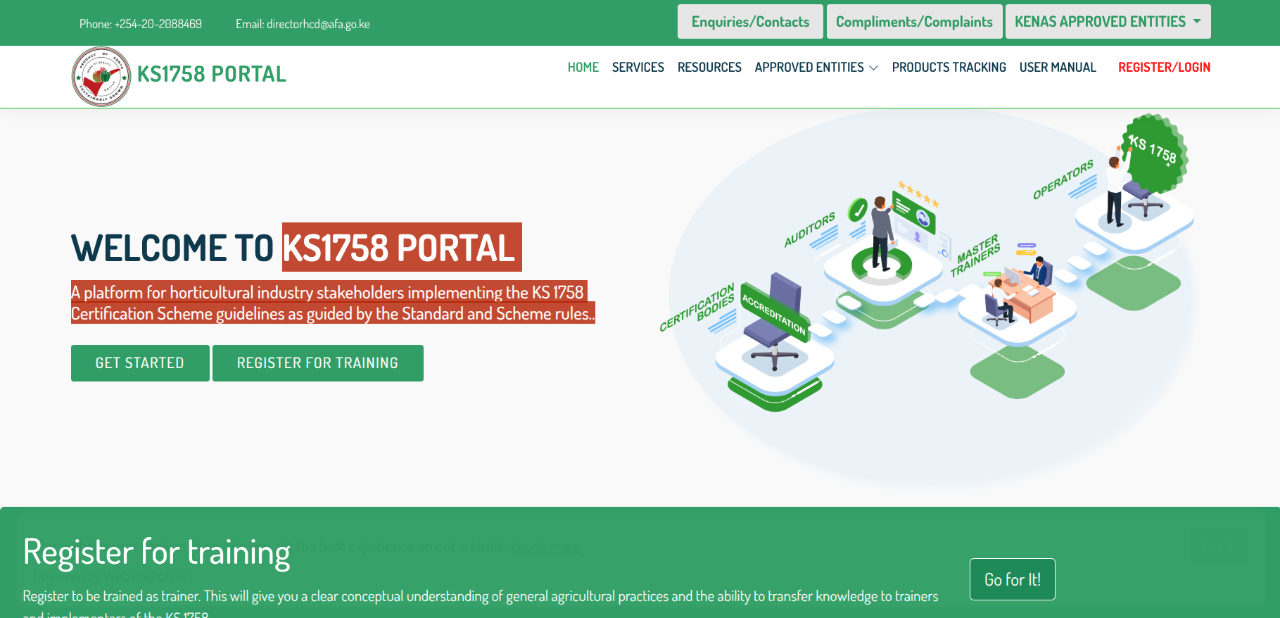 KS1758 Portal