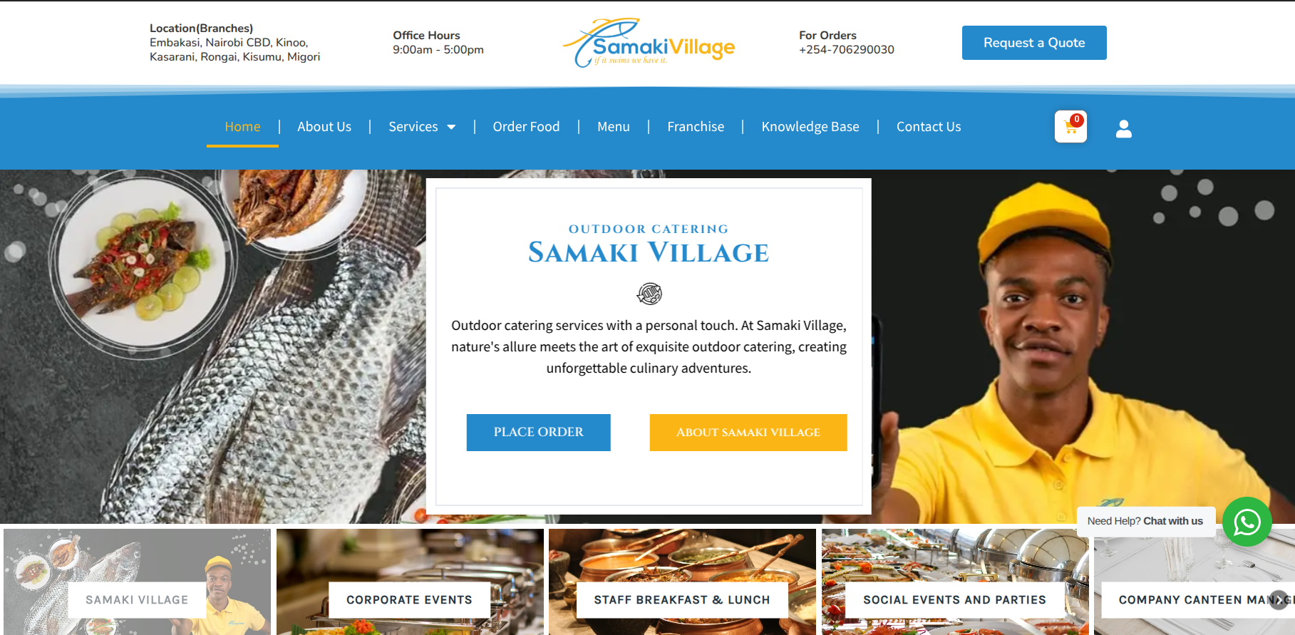 Samaki Village eCommerce Platform